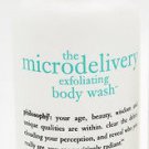 Philosophy MICRODELIVERY Liquid Shower Bath EXFOLIATING BODY WASH sealed 2oz bottle Travel NEW