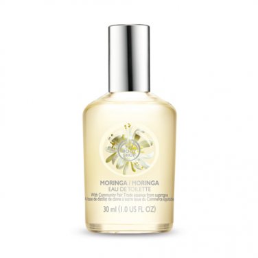 The Body Shop MORINGA Eau de Toilette white floral 100% Vegan Fragrance original formula