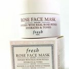 fresh inc ROSE FACE MASK Soothing Petals rinse-off SKIN facial NEW travel trial 15mL fresh inc ROSE FACE MASK Soothing Petals rinse-off SKIN facial NEW travel trial 15mL