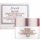 fresh inc ROSE DEEP HYDRATION FACE CREAM Time-Release Hydropatches Moisturizes Nourishes