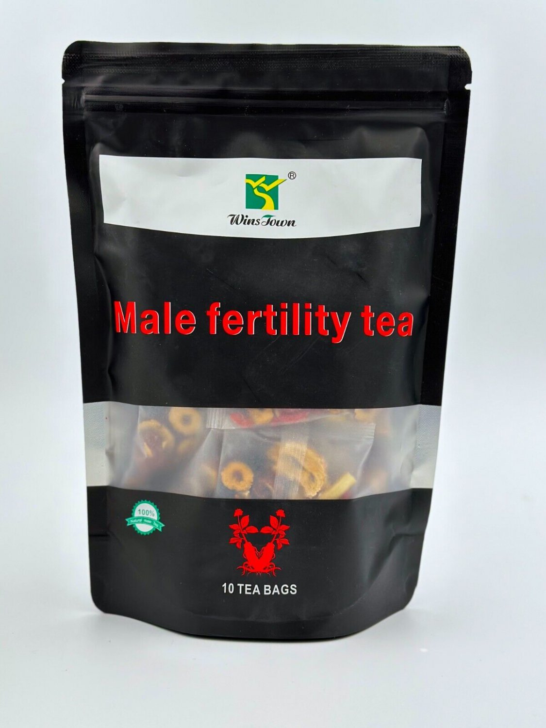 "Men&acirc;��s Fertility Support Tea | Reproductive Health & Vitality Blend | Natural Herbal Infusion"