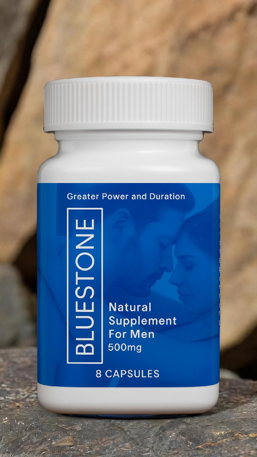 Bluestone Herbal Blend Dietary Supplement &acirc;�� Men&acirc;��s Daily Wellness Formula &acirc;�� 2 Bottle Pack