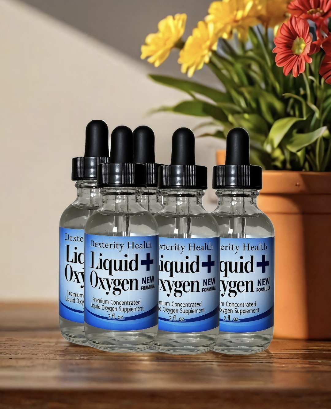 Liquid Oxygen Drops Supplement - 100% Pure and Natural Liquid Oxygen Drops + - Liquid Oxygen Boost