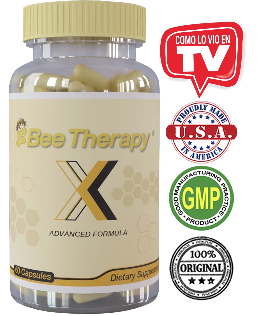 Bee Therapy X&acirc;�� Natural Supplement for Joint Comfort & Inflammation Support