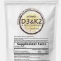 Vitamin D3 10000 IU + K2 200mcg Coconut Oil 300 Softgels No GMO, Gluten, or Soy