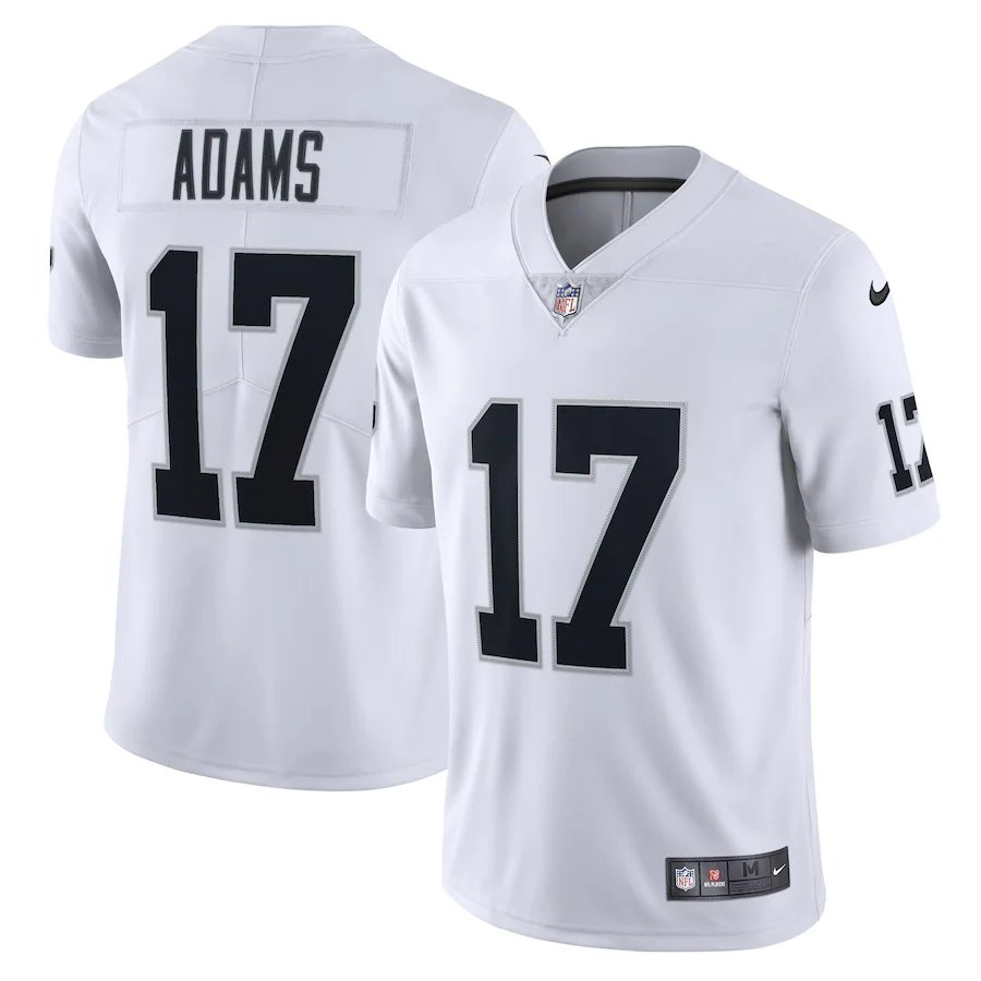 Las Vegas Raiders #17 Davante Adams White Limited Jersey