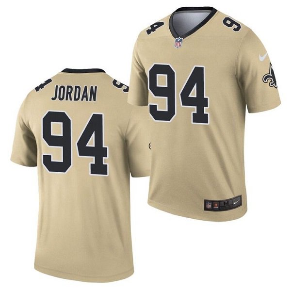 New Orleans Saints Cameron Jordan Color Rush Vapor Untouchable Limited  Jersey