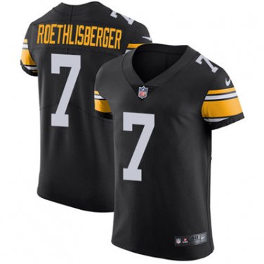 Ben Roethlisberger Signed Pittsburgh Steelers Nike Vapor Untouchable Color  Rush Limited Player Jersey – Black