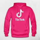 Tiktok Hoodie Pink Hooded Sweatshirt