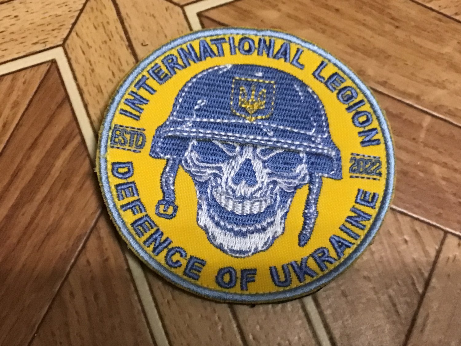 International Legion Combat Patch. War in Ukraine