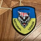 Patch Georgian National Legion. Armed Forces of Ukraine. War in Ukraine