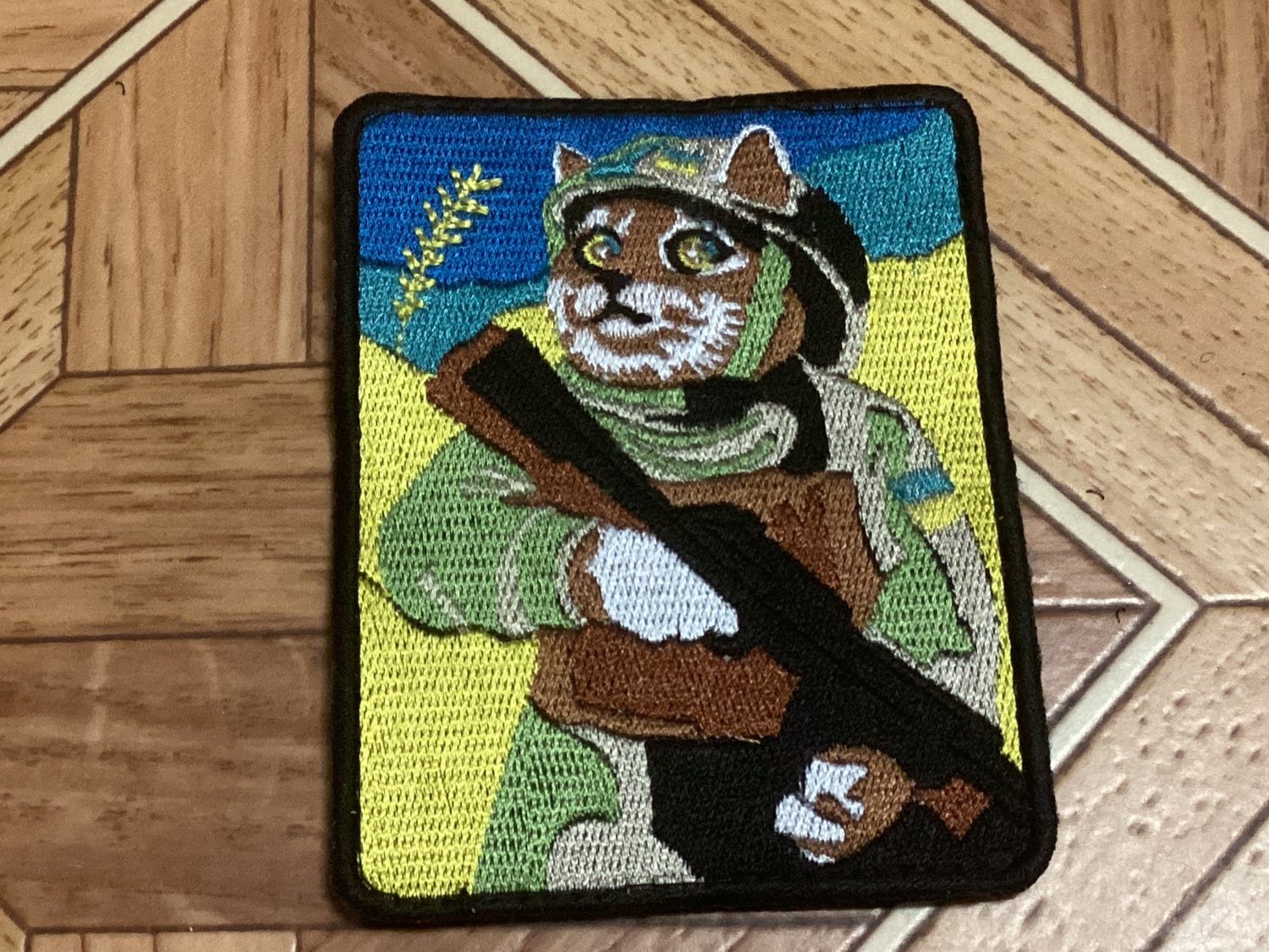 morale patch combat cat . Armed Forces of Ukraine