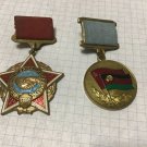 Warrior internationalist from grateful Afghan people Afghanistan War medal USSR.