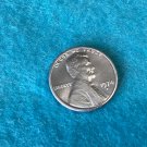 RARE ALUMINUM PENNY, one cent, USA, 1974 D. Restriked. The coin is not genuine, but a souvenir.