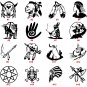 Indian Warrior On Horse Vinyl Decal Sticker Native American Symbol Car Laptop Wall Window Mailbox
