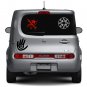 Indian Tipi Vinyl Decal Sticker Native American Symbol Teepee Car Laptop Wall Window Mailbox