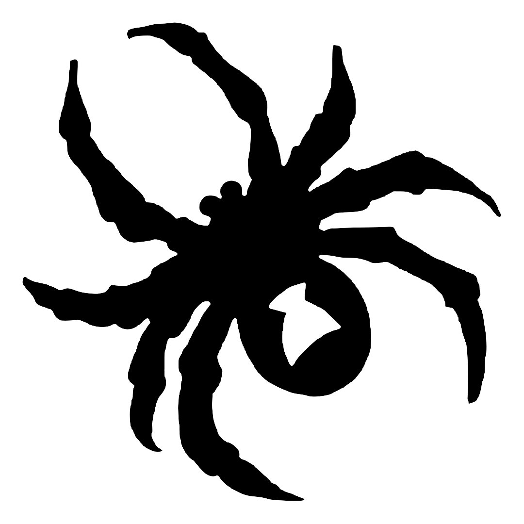 Spider Vinyl Decal Sticker Design #7 Car Window Wall Laptop iPhone Bumper Weatherproof Web