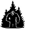 Bigfoot Design #10 Vinyl Decal Stickers Car Window Laptop iPhone Wall Sasquatch Yeti Humanoid Ape