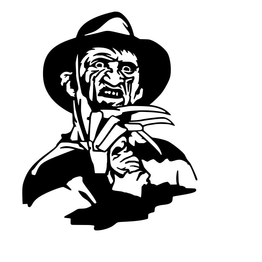 Freddy Krueger Design #1 Vinyl Decal Sticker Car Window Wall Laptop ...