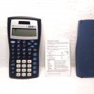 Texas Instruments TI-30X IIS Calculator/Quick Ref. Card & Printed Instructions
