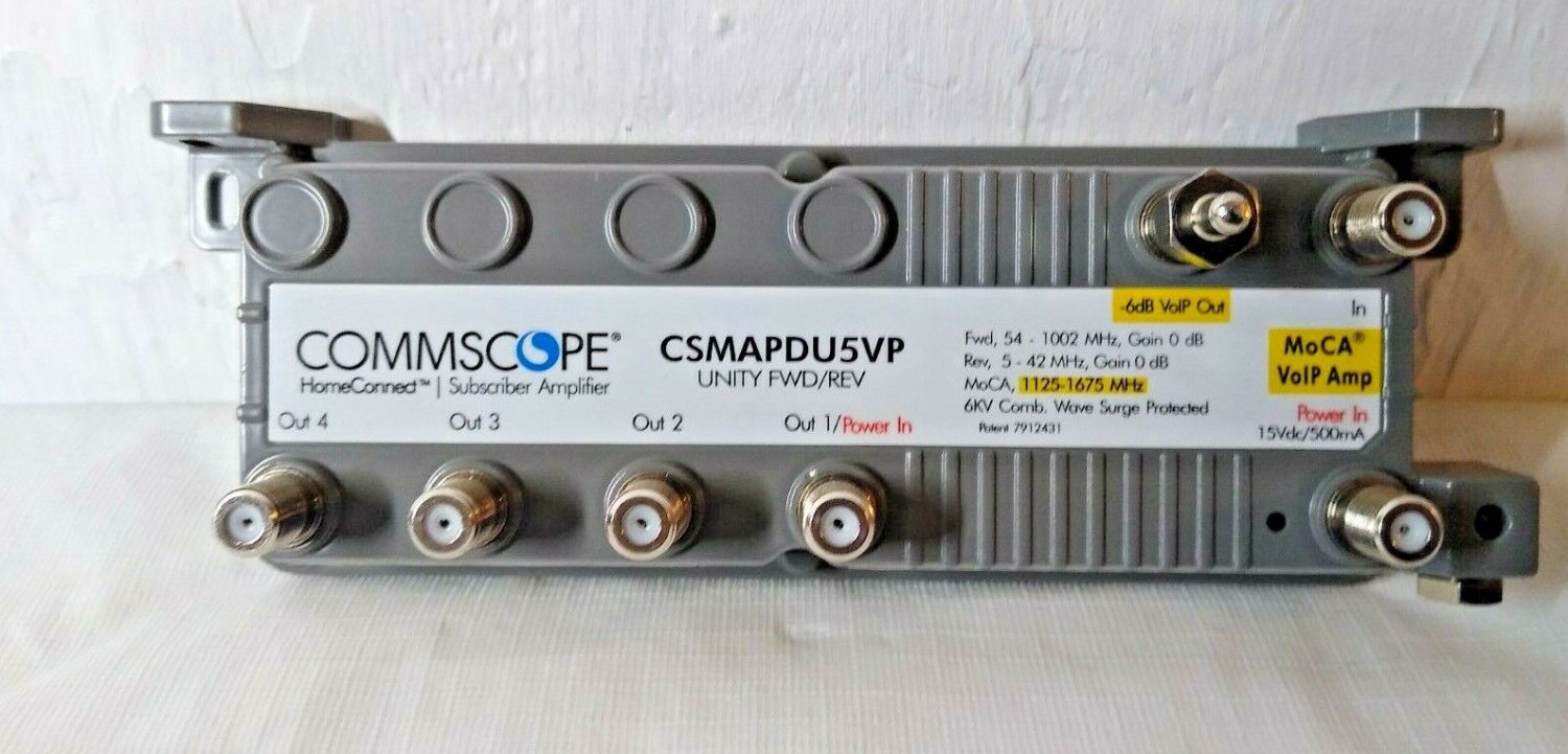HomeConnect Commscope CSMAPDU5VP Amplifier Fast Shipping!!!