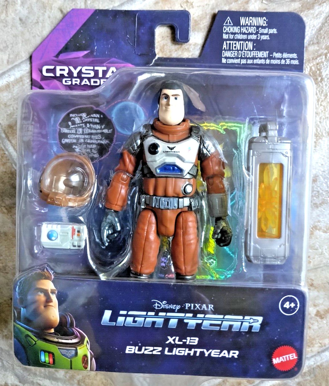 Disney and Pixar Lightyear Crystal Grade XL-13 Buzz Lightyear Figure ...