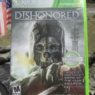 Dishonored - Xbox 360 one disc in case not the GOTY version.