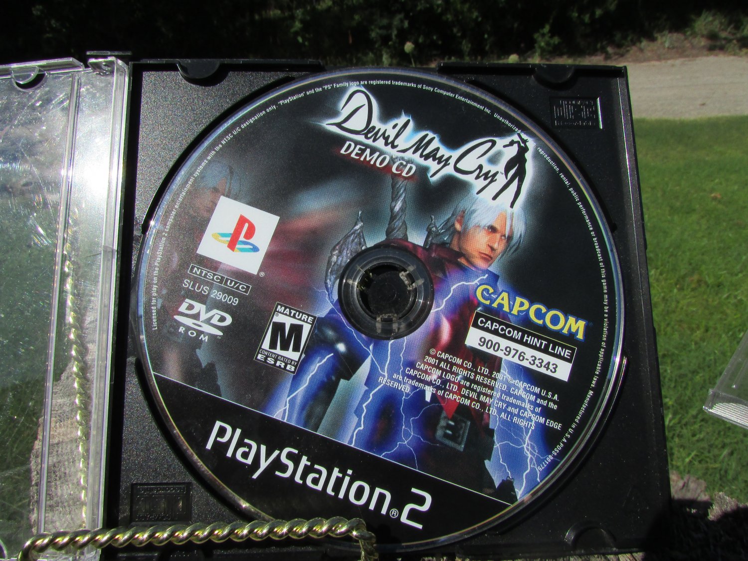 Devil May Cry Demo CD for PS2 disc only