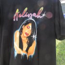 Aaliyah XL tshirt, made in Haiti for Aaliyah(dot)com