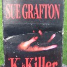 "K" is for Killer: A Kinsey Millhone Novel - Sue Grafton - on two cassette tapes