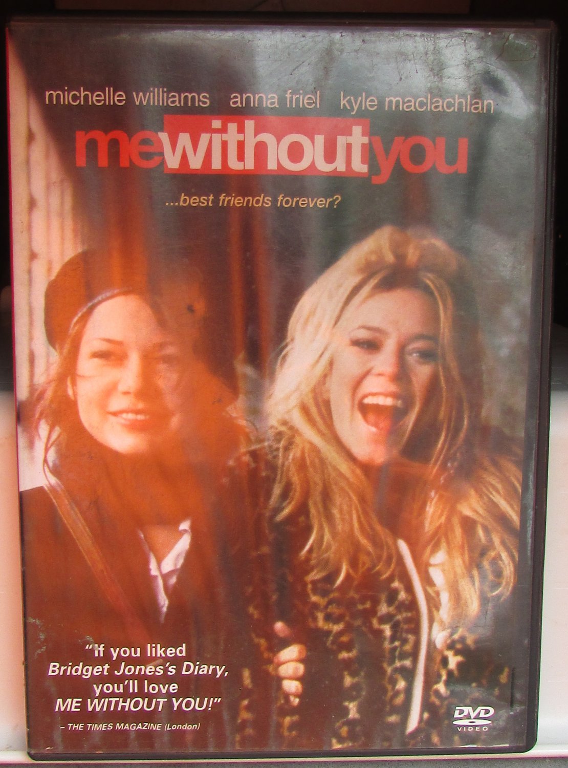 Me Without You [dvd] Anna Friel, Kyle MacLachlan, Michelle Williams