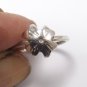Clover Fine Silver Handcrafted Ring Size 7 1/2, Statement, Whimsical, Fun, Lucky Charm