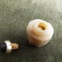 Ocean Agate with Fine Silver and Cordierite Gemstone Lid Miniature Jar, Container, Collectibles