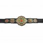 ROH World Six Man Tag Team Wrestling Championship Belt 4mm plates