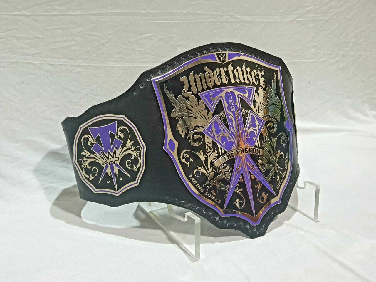 WWF The Phenom Heavyweight Wrestling Championship Belt Replica 4mm Plates wwf-the-phenom-heavyweight-wrestling-championship-belt-replica-4mm-plates