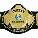 WWF Classic Gold Winged Eagle Championship Belt Adult Size Replica 4mm Plates