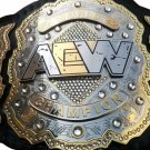 AEW World Heavyweight Wrestling Championship Belt Adult Size Replica  Plate Replica 4mm Plates
