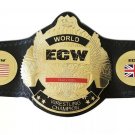 ECW World Television Wrestling Championship Belt Replica 4mm plates