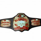 WCPW Hardcore Skull Wrestling Championship Belt 4mm zinc plates
