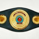 IBO Championship Replica Boxing Belt Cowhide Leather Strap Metal Plates