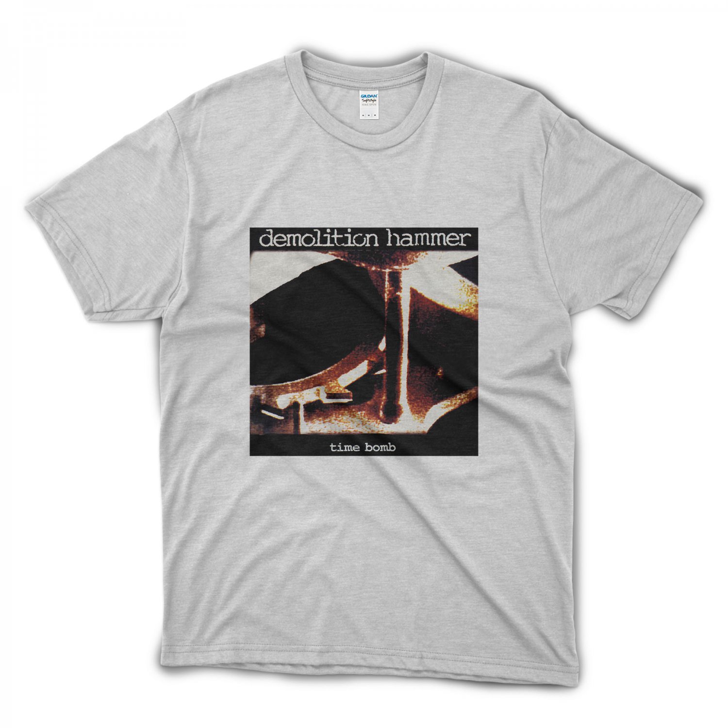 Demolition Hammer Time Bomb Metal Rock Band LOGO UNISEX TShirt S2XL
