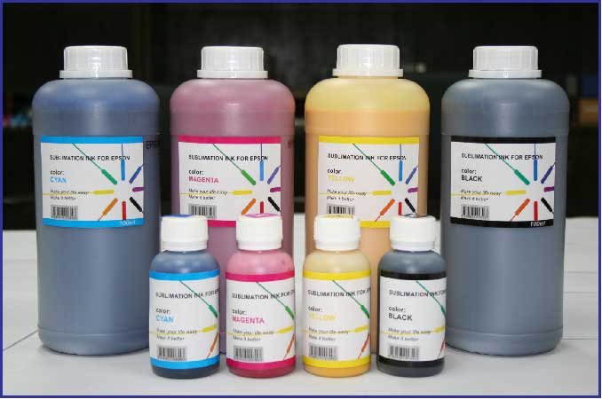 Dye Sublimation Inks For The All Epson 4 Color Printers 0312
