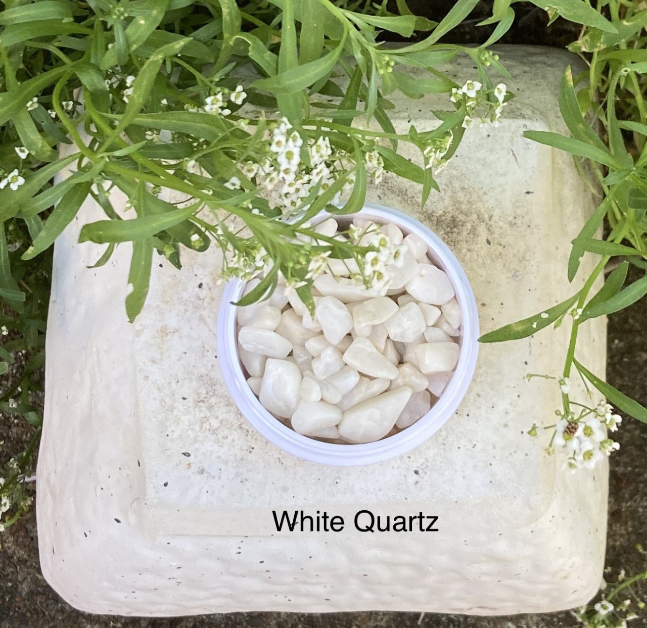 White Quartz 100g Bag