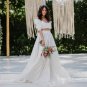 Bohemian Wedding Dressesï¼�Two Pieces Beach Country Bridal Gowns