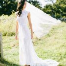 Bohemian Ivory Lace Wedding Dresses Bridal Gowns