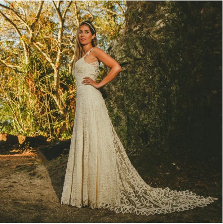 Boho Bohemian Wedding Dresses Cap Sleeve Sexy V Neck Backless Sweep Train Strange Beach Bridal Gown