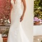 Boho Lace Appliques Wedding Gowns Elegant Sleeveless Bride Dress