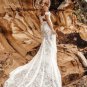 Bohemian Full Lace Mermaid  Wedding Dresses Off The Shoulder Sweetheart Appliqued Bridal Gowns