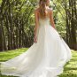 sweetheart Beach Bridal Wedding Gowns Elegant Bohemian chiffon A Line Bridal Dress