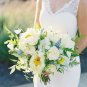 Bohemian V-neck sleeveless lace country garden wedding dress